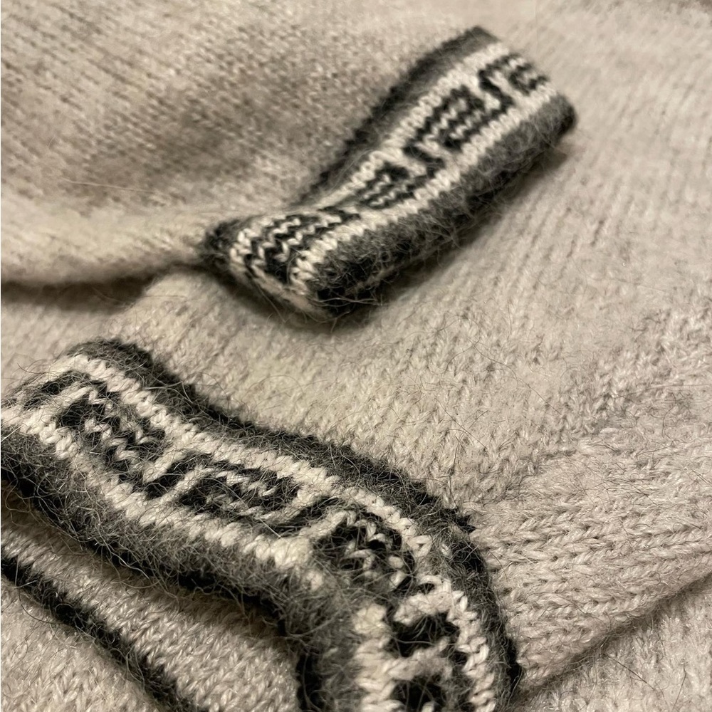 One of a kind wool sweater. Perfect for the winter months.